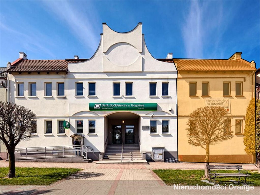 Przestronny lokal 244 m² w zabytkowym budynku na Rynku Prószków, Prószków, ul. Rynek 10  243m2 Foto 1