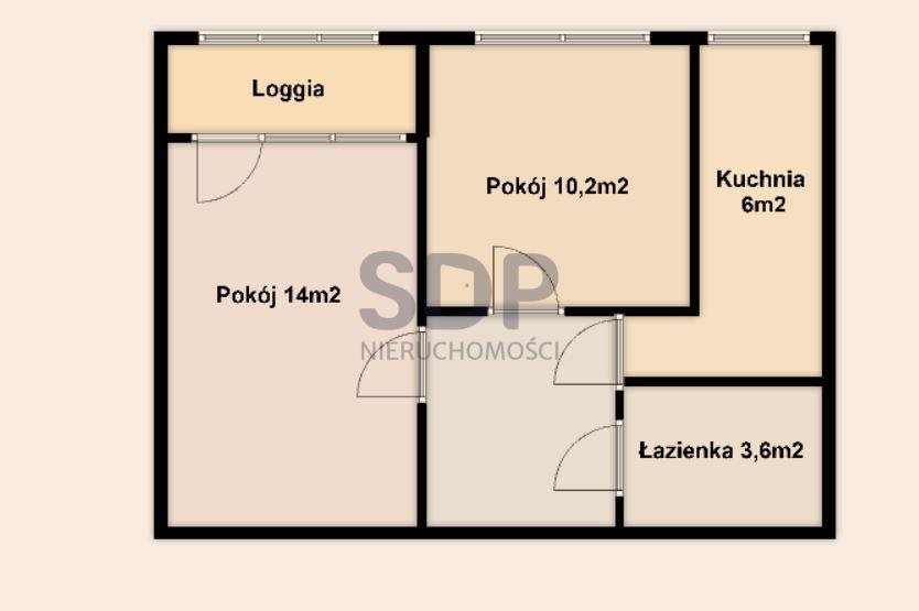 Mieszkanie dwupokojowe na sprzedaż Wrocław, Fabryczna, Grabiszyn, Grabiszyńska  40m2 Foto 2