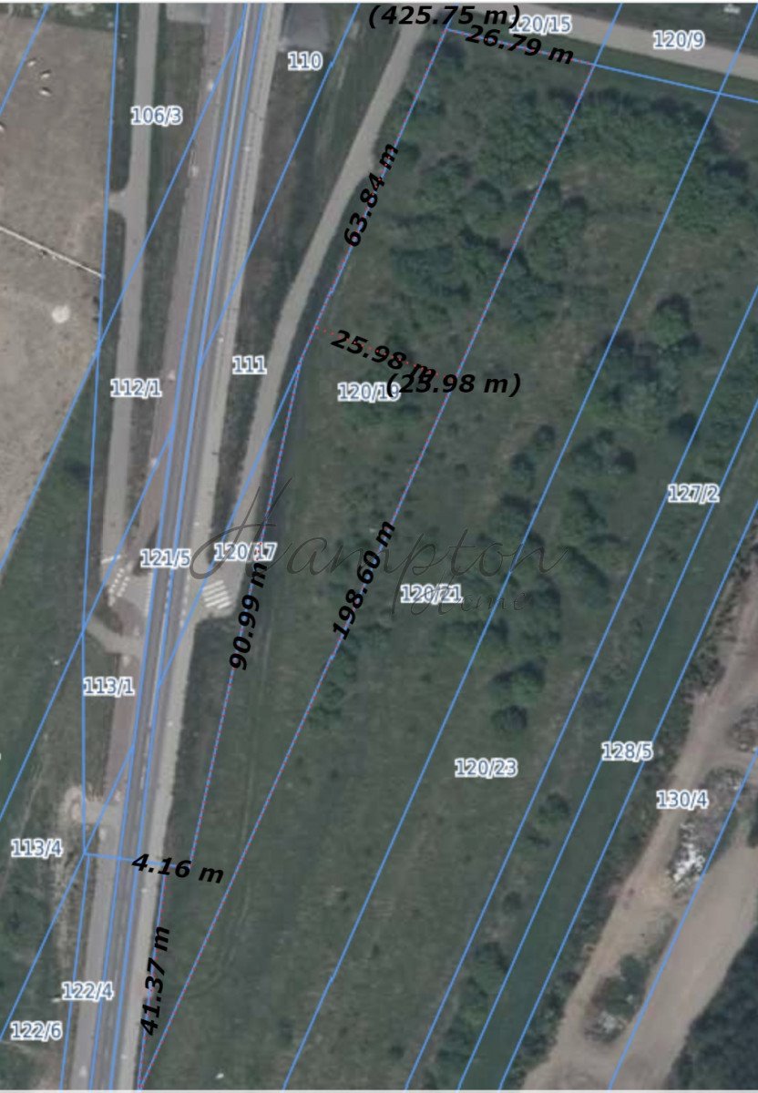 Działka 3730 m2 pod firmę z dobrym dojazdem i mediami Dawidy, Złote Łany  3 730m2 Foto 1