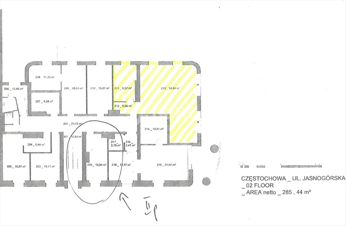 Lokal użytkowy na wynajem Częstochowa, Śródmieście, Jasnogórska  72m2 Foto 6