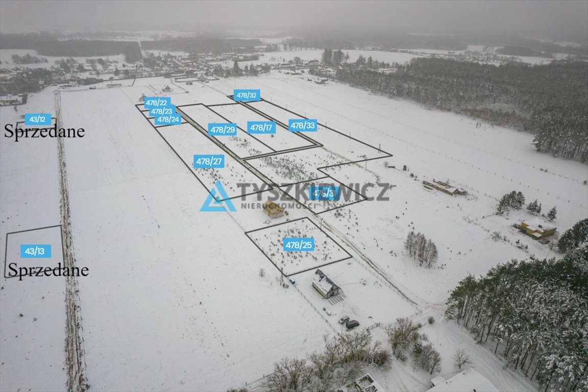 Działka budowlana na sprzedaż Zielin, Słoneczna  1 551m2 Foto 4