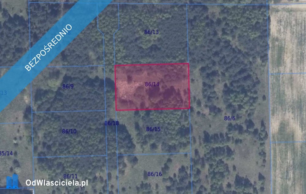 Działka 3007 m² w Granicznej Wsi – bez prowizji! Graniczna Wieś  3 007m2 Foto 1