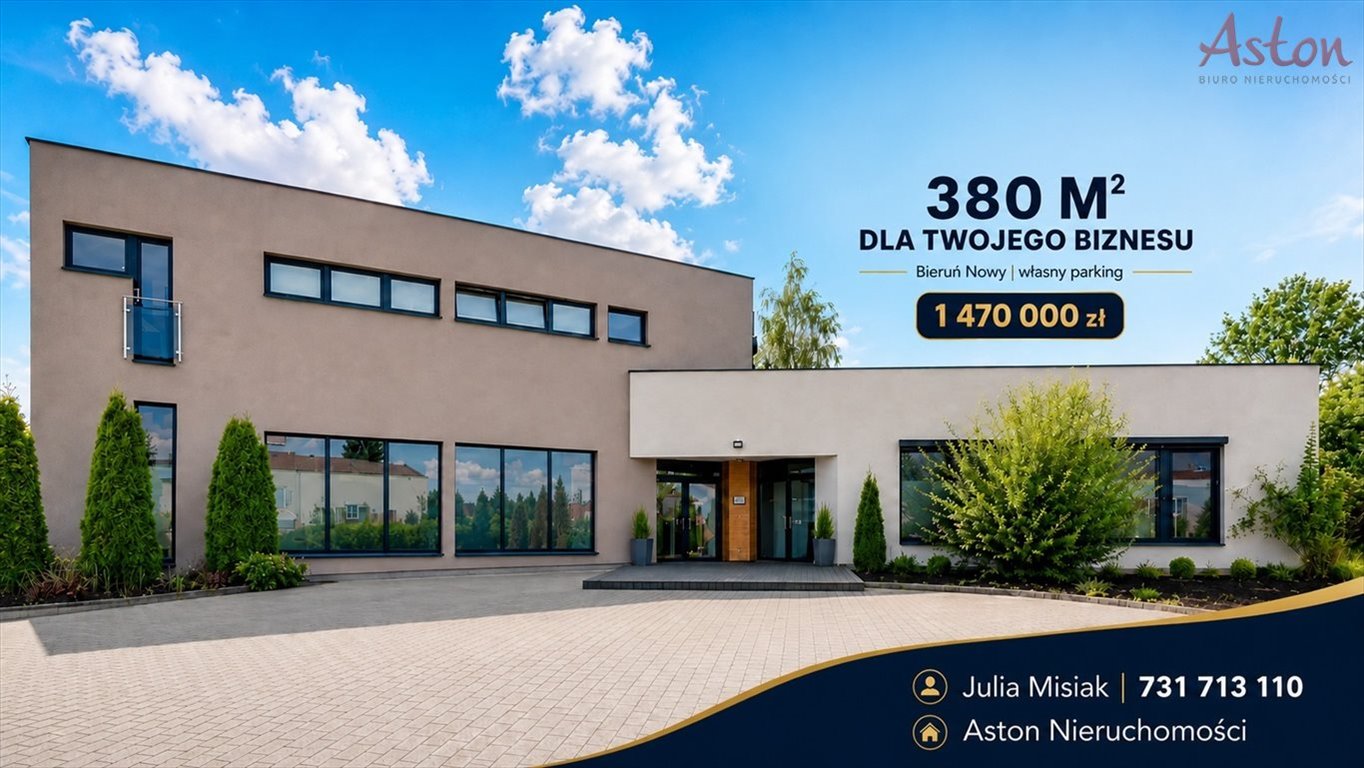 Sprzedam lokal usługowy z najemcą 380 m² Bieruń Nowy Bieruń, Bieruń Nowy  380m2 Foto 1
