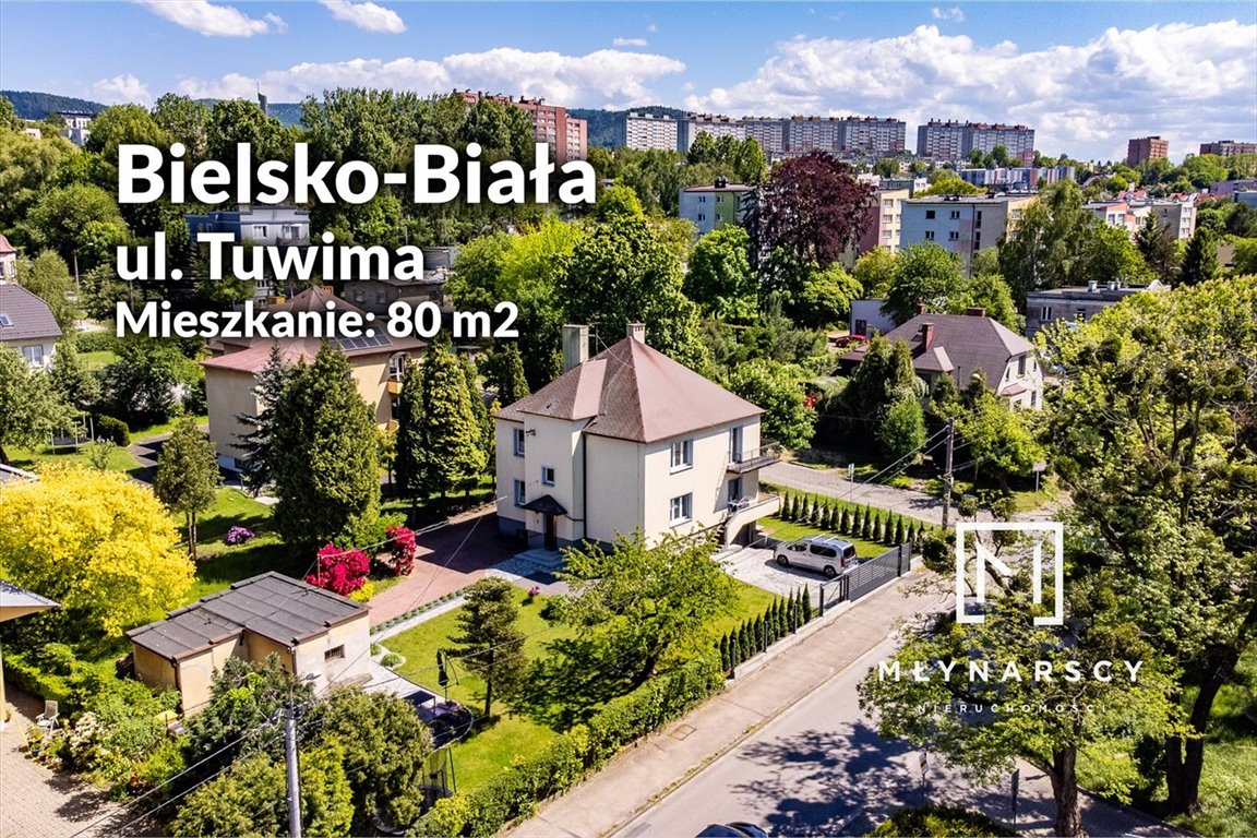 Mieszkanie trzypokojowe na sprzedaż Bielsko-Biała, Złote Łany, Tuwima  80m2 Foto 1