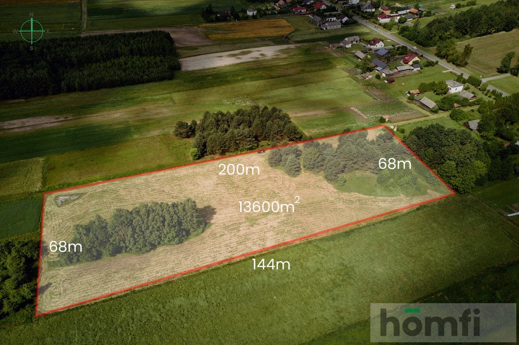 Działka siedliskowa na sprzedaż Kosobudy  13 600m2 Foto 1