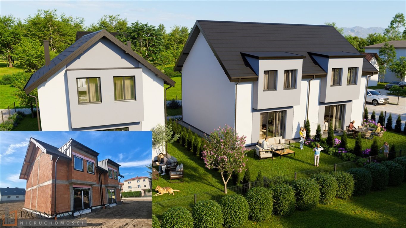 Dom w Zielonkach (97,73 m²) z 3 sypialniami i 2 łazienkami Zielonki  103m2 Foto 1