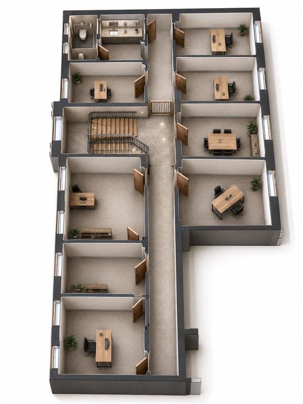 Lokal użytkowy 192 m² w centrum Koszalina, do adaptacji - polecam! Koszalin, Armii Krajowej  192m2 Foto 1