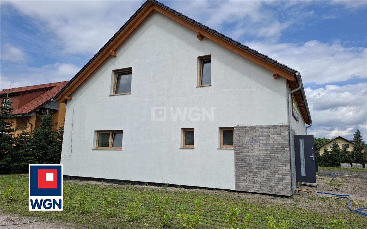 Dom bliźniak 110 m2 z garażem, stan deweloperski Otyń, Gawła  110m2 Foto 1