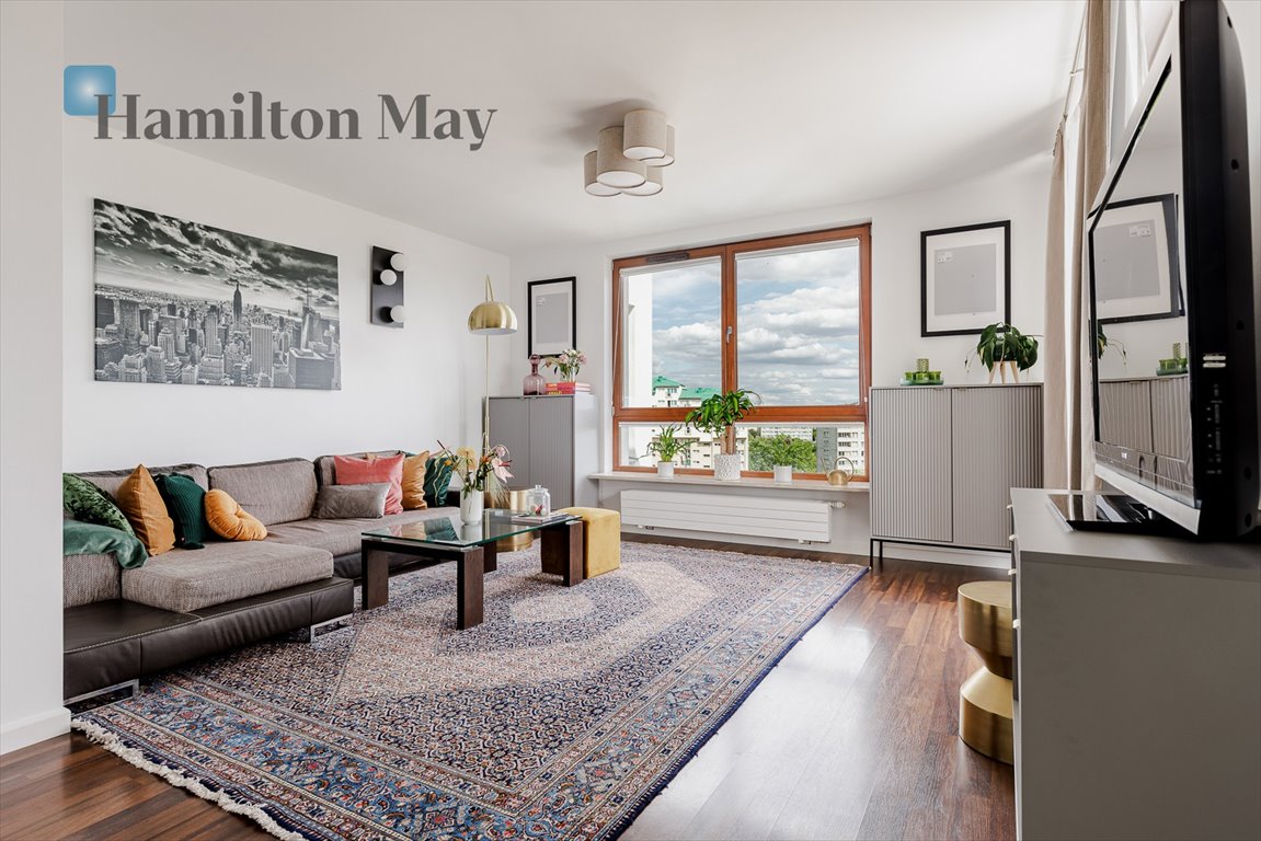 Przytulny apartament 57 m2 z widokiem na patio, pełne wyposażenie Warszawa, Mokotów, Obrzeżna  57m2 Foto 1