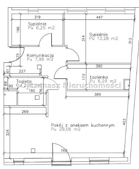 Mieszkanie trzypokojowe na sprzedaż Bydgoszcz, Okole  67m2 Foto 5