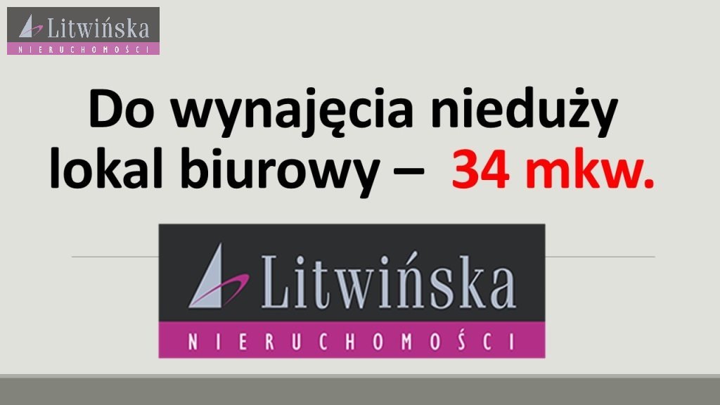 Zapraszam do wynajęcia nowoczesnego biura 34 m² w centrum Łodzi Łódź, Śródmieście  34m2 Foto 1