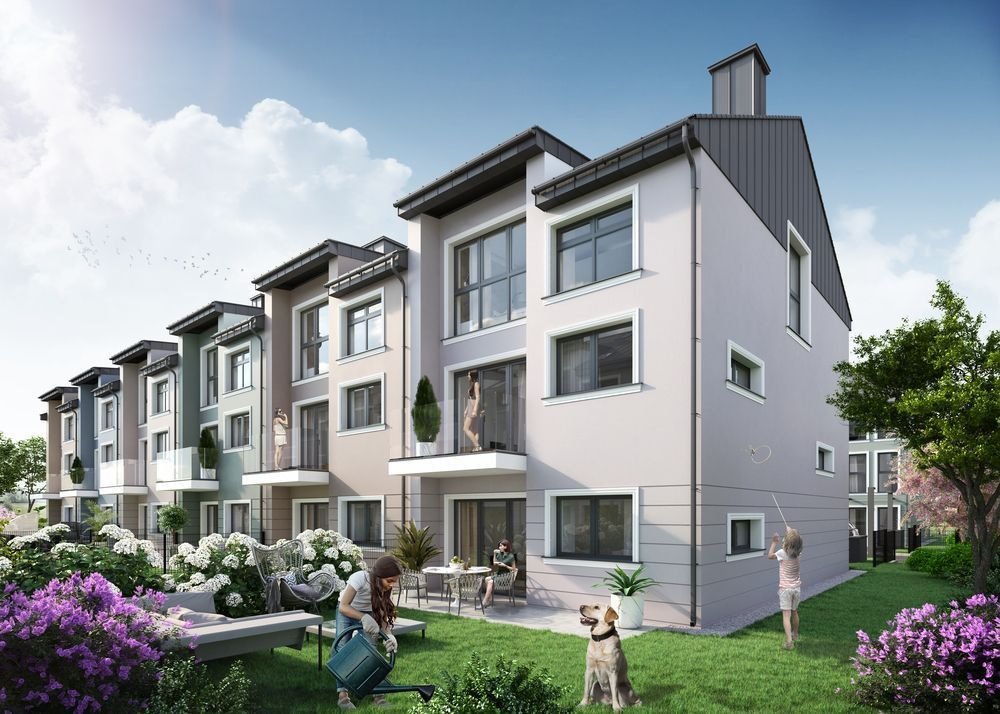 Nowoczesny dom z ogrodem w Bieniewicach, 82,75 m2 Bieniewice, Błońska  83m2 Foto 1