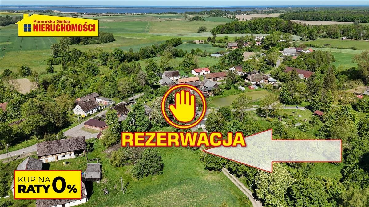 Działka budowlana na sprzedaż Boryszewo, działka  1 172m2 Foto 1