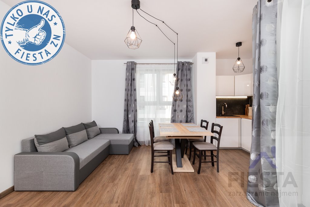 Nowoczesne 2-pokojowe mieszkanie z balkonem, garażem i świetną komunikacją Kraków, Podgórze, dr. Jana Piltza  45m2 Foto 1