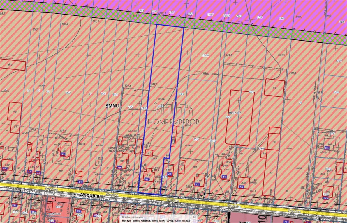 Działka 4576 m² pod zabudowę mieszkaniową i usługową - polecam! Janki, Wspólna  4 576m2 Foto 1