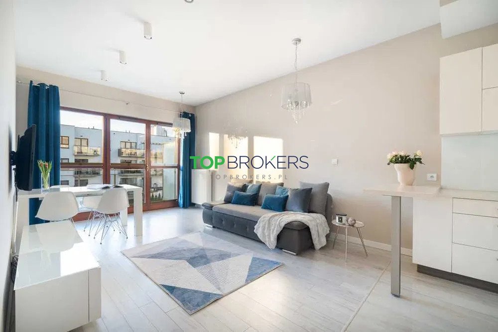 Wynajem 3-pokojowe z balkonem, garaż, blisko komunikacji Warszawa, Wilanów Błonia Wilanowskie, Aleja Rzeczypospolitej  60m2 Foto 1