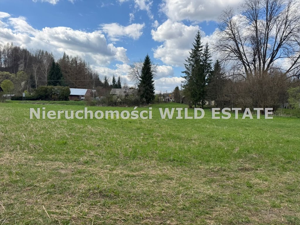 Działka z domem nad rzeką, 0,64 ha, media, prywatność Olszanica, Uherce Mineralne  6 387m2 Foto 1