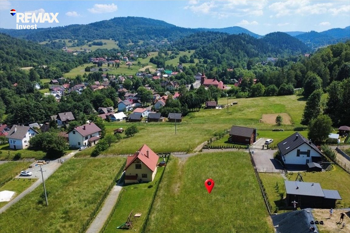 Działka 2262 m² z widokiem na góry (Krzyżowa, ul. Łąkowa) Krzyżowa, Łąkowa  2 262m2 Foto 1