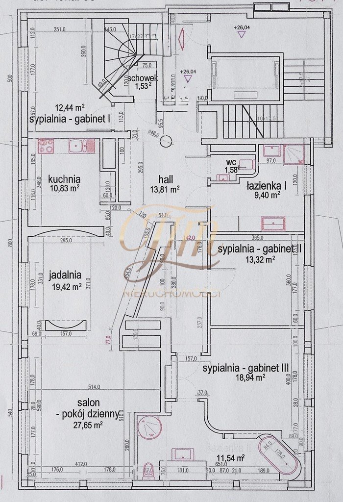 Mieszkanie na sprzedaż Warszawa, Mokotów, Stary Mokotów, Falęcka  310m2 Foto 17