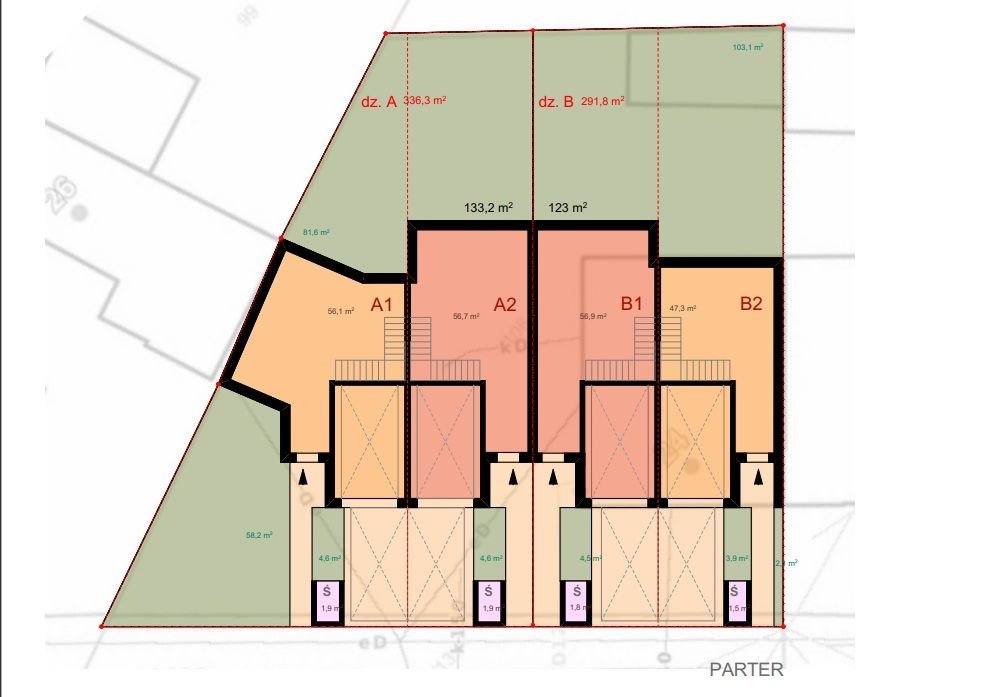 Działka pod zabudowę wielorodzinną lub jednorodzinną, 625 m2 Warszawa, Targówek Zacisze  625m2 Foto 1