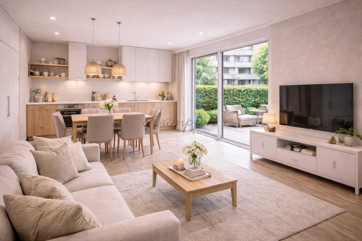 28 m² z loggią i tarasem na Mokotowie – inwestycja z widokiem Warszawa, Mokotów, Wołoska  29m2 Foto 1