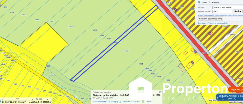 Działka 2000 m² w Paprotnia - idealna pod inwestycję Paprotnia  2 000m2 Foto 1