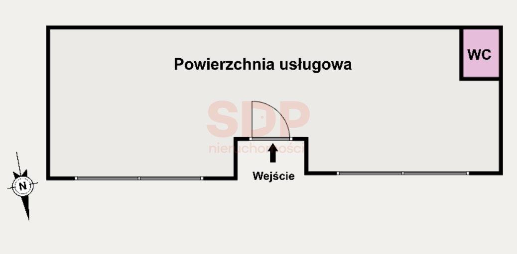 Lokal użytkowy na wynajem Łódź, Górna, Rzgowska  40m2 Foto 5