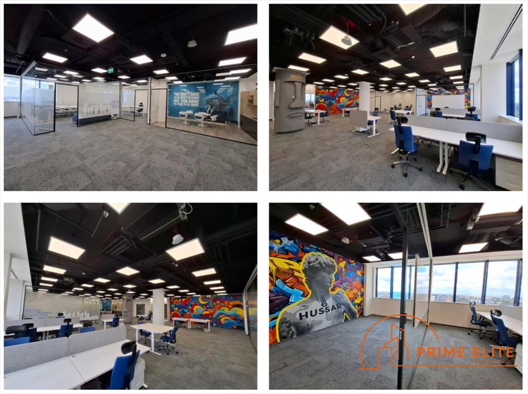 Nowoczesne biuro 319 m2 z panoramicznym widokiem na Ochotę Warszawa, Ochota, Aleje Jerozolimskie  319m2 Foto 1