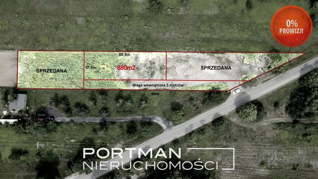 Działka budowlana na sprzedaż Radwanków Szlachecki  880m2 Foto 1