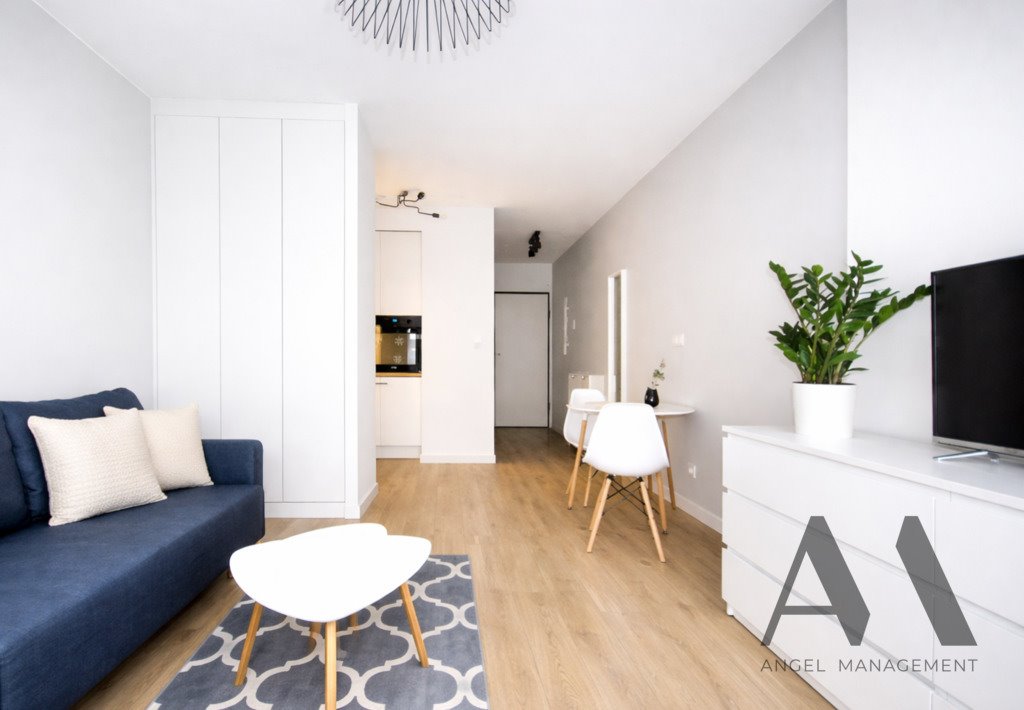 Studio z balkonem nad Oławą, inwestycja z najemcą Wrocław, Walońska  26m2 Foto 1