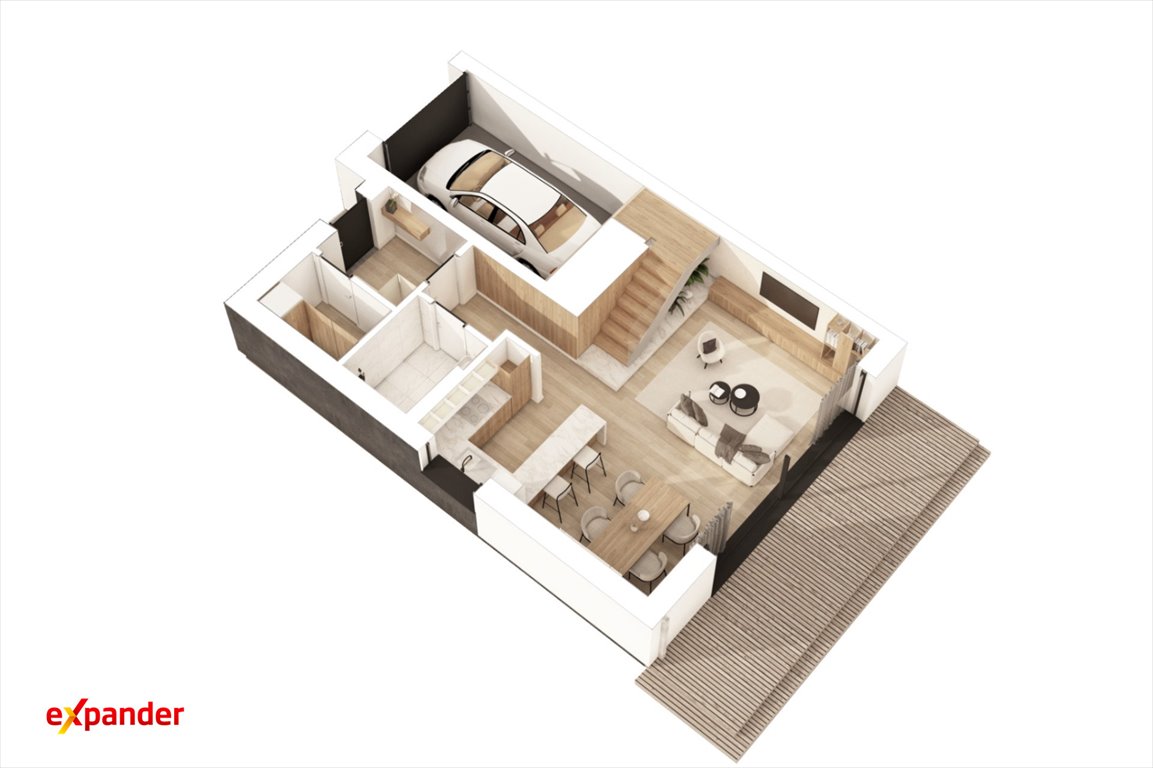 Na sprzedaż nowoczesny dom 138 m² z ogrodem i garażem Siechnice, Lawendowa  134m2 Foto 1