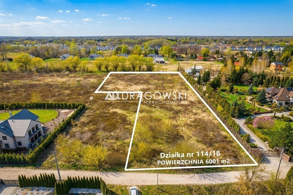 Działka 6000 m² z MPZP, blisko Wisły i Warszawy Łomianki Dolne  6 000m2 Foto 1