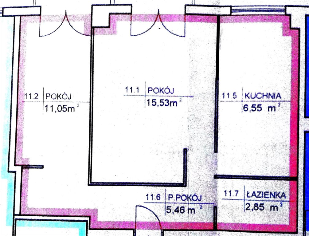 Mieszkanie dwupokojowe na sprzedaż Kraków, Krowodrza, Chodowieckiego  41m2 Foto 2