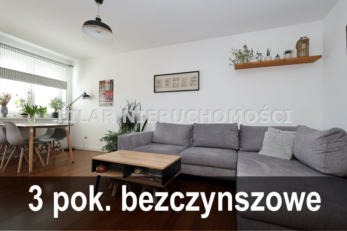 Mieszkanie trzypokojowe na sprzedaż Lubin, Zalesie  65m2 Foto 1