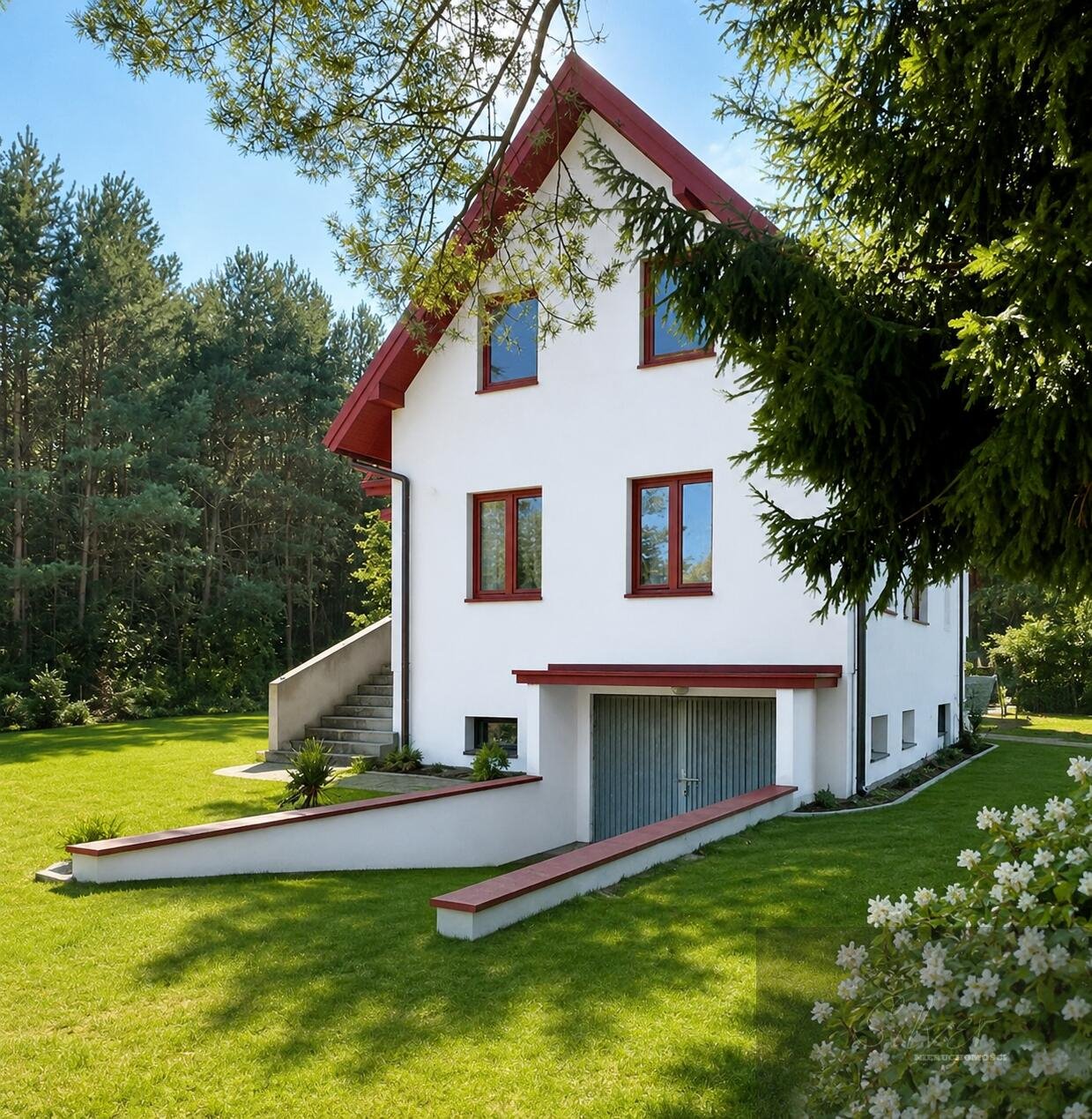 Dom do wykończenia z garażem na dużej działce 1415 m² Uderz  150m2 Foto 1