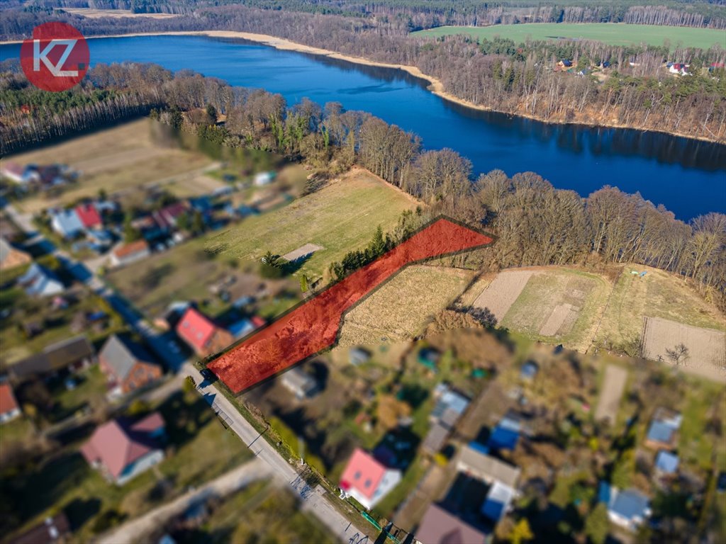 Polecam działkę nad jeziorem Betyń Wielki 2221 m² z widokiem Nakielno  2 221m2 Foto 1