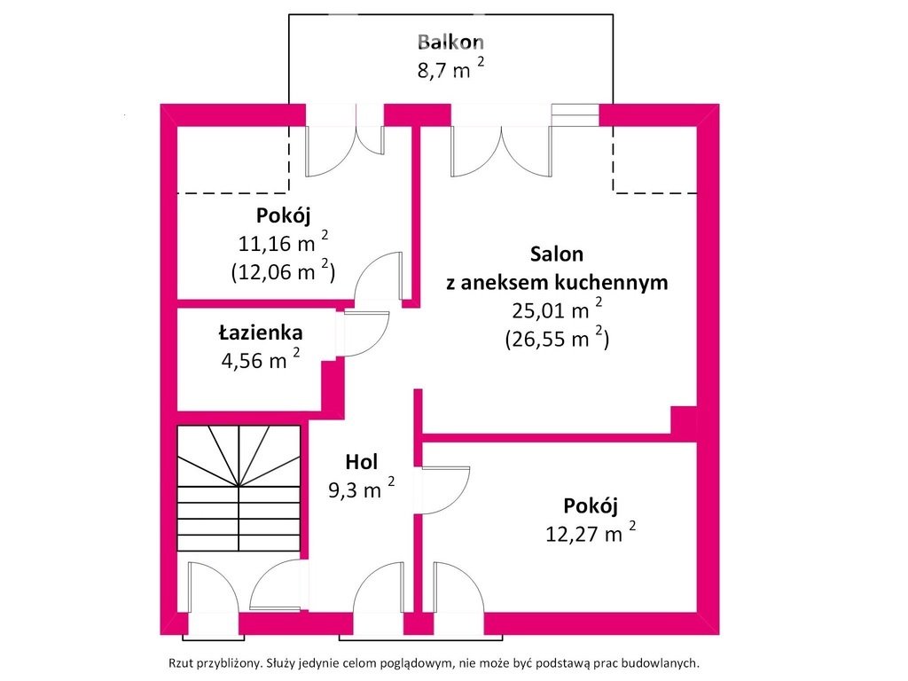 Mieszkanie trzypokojowe na sprzedaż Modlnica, Wierzbowa  71m2 Foto 20