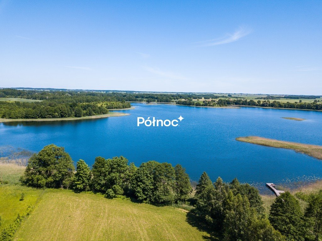 Działka 7523 m2 nad Jeziorem Białym, cisza i widok Romoty  7 523m2 Foto 1