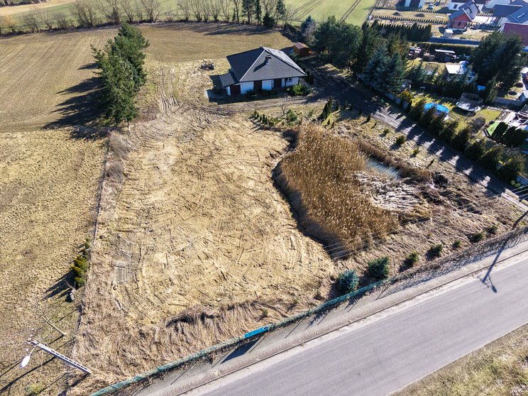 Działka budowlana 1732 m² z warunkami zabudowy w Maniewie Maniewo  1 732m2 Foto 1