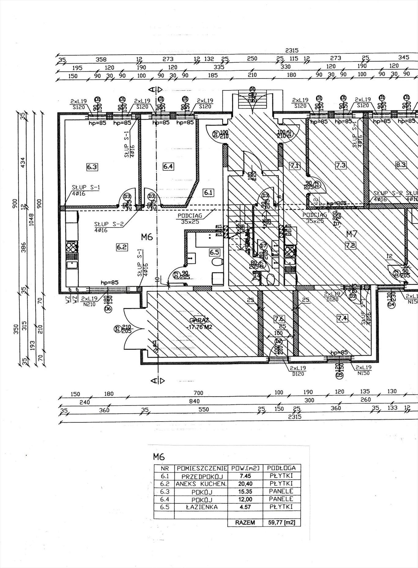 Mieszkanie dwupokojowe na sprzedaż Złotów  60m2 Foto 15