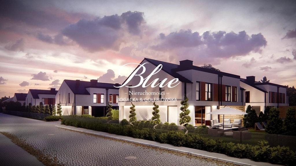 Dom bliźniak z dużym ogrodem i widokiem na las Dobra  132m2 Foto 1