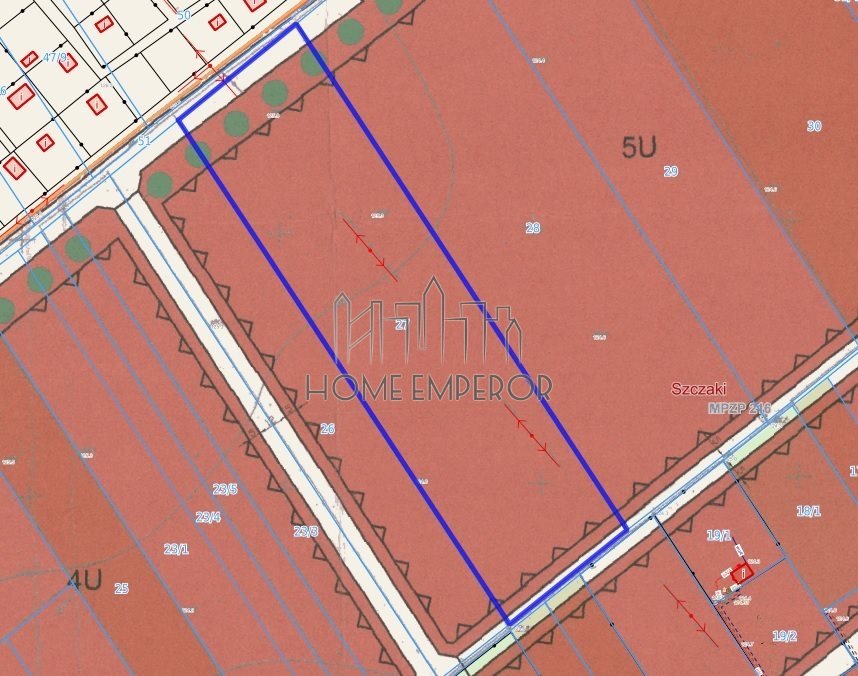 Działka usługowa 14 000 m² w Szczakach - zapraszam Szczaki, Mrokowska  14 000m2 Foto 1