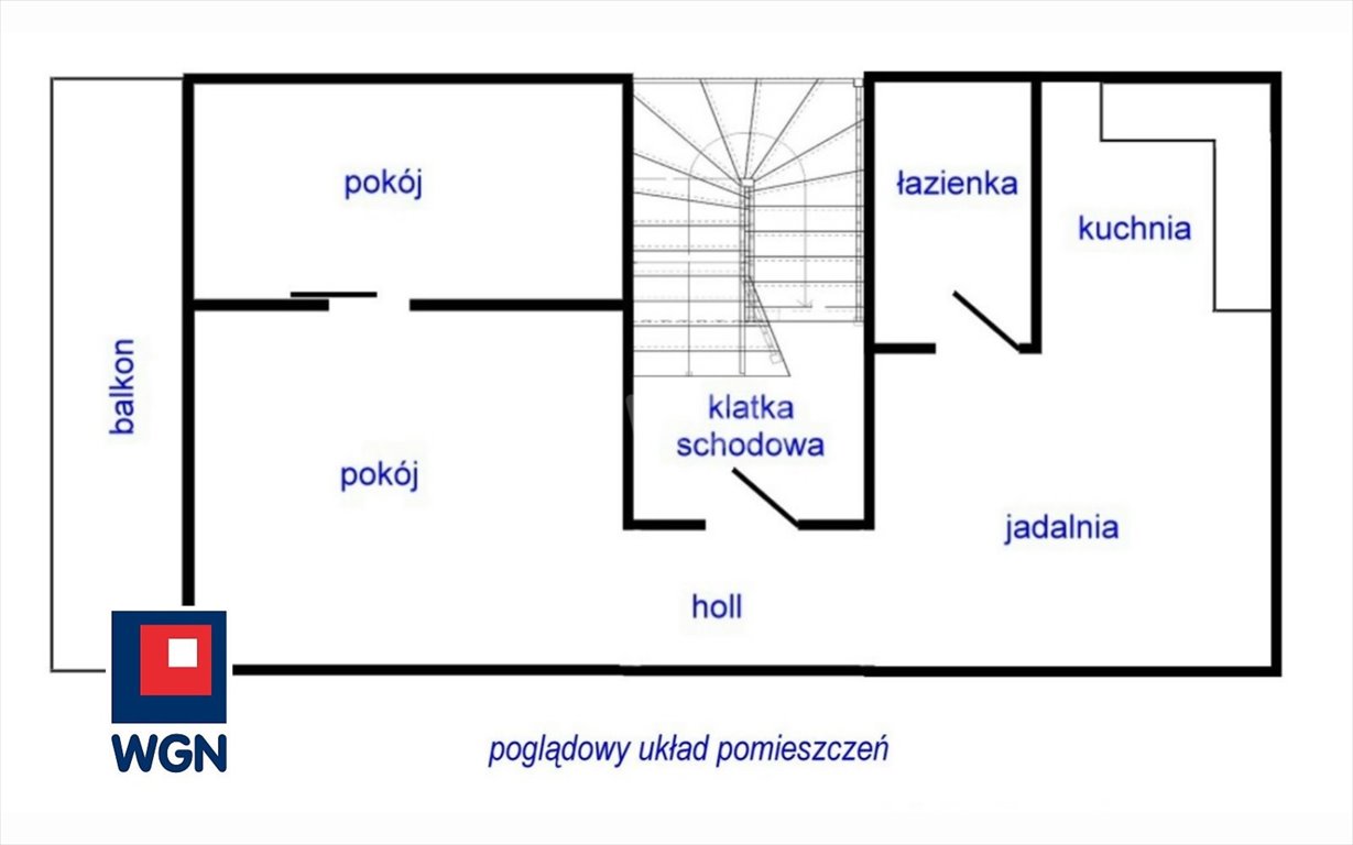 Mieszkanie trzypokojowe na wynajem Radomsko, Klonowa  53m2 Foto 6