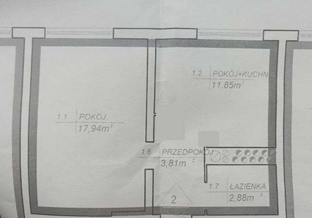 Mieszkanie dwupokojowe na sprzedaż Skawina, ul. Słoneczna  36m2 Foto 6