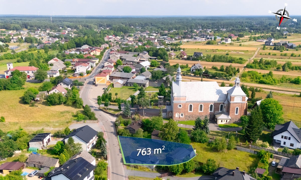 Działka budowlana na sprzedaż Ostrowy nad Okszą, Zadworna  763m2 Foto 4