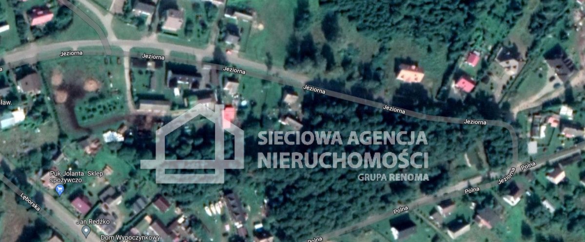 Działka budowlana 895 m² w Żarnowskiej, blisko jeziora Żarnowska  895m2 Foto 1