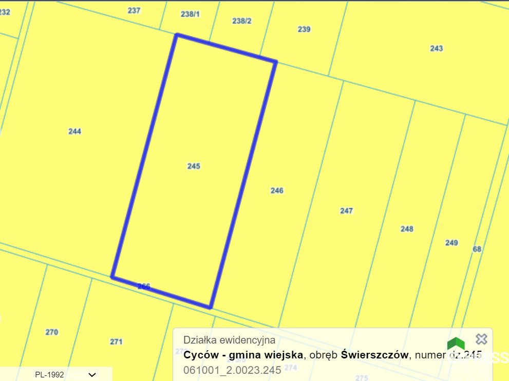 Działka rolna na sprzedaż Świerszczów  21 900m2 Foto 4