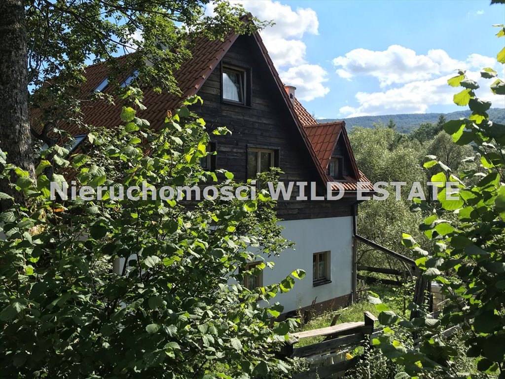 Dom z tarasem i aneksem na poddaszu w Wetlinie Cisna, Wetlina  169m2 Foto 1