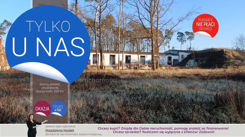 Teren utwardzony 36 981 m2 z zabudowaniami i bunkrami Wróblowice  500m2 Foto 1