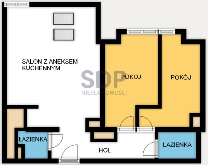 Mieszkanie trzypokojowe na sprzedaż Wrocław, Śródmieście, Śródmieście, Pl. Bema  76m2 Foto 2